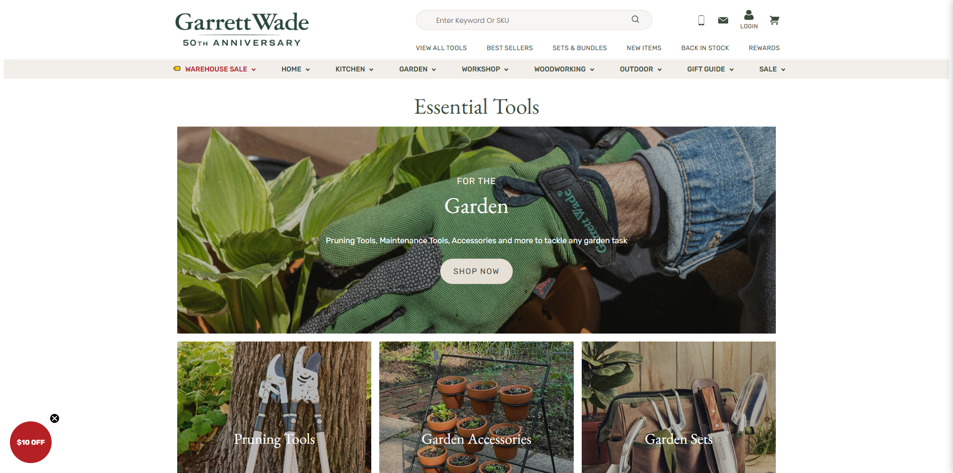 Garrett Wade coupons